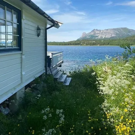 With View Of The Lofoten Mountains
